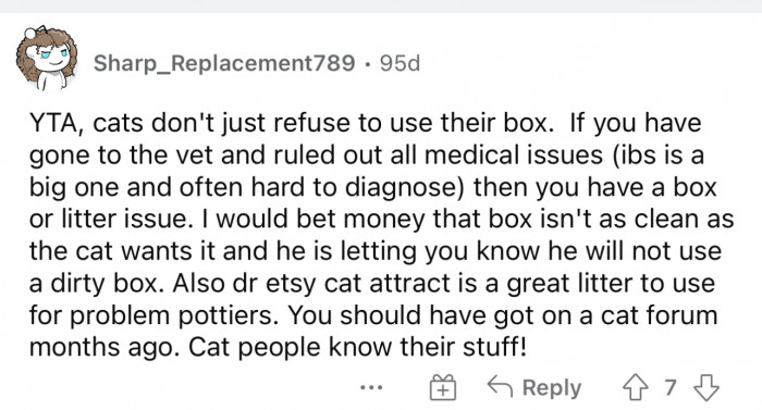 Cat owners know what's up. The cat was probably just trying to communicate and instead it got kicked to the curb.