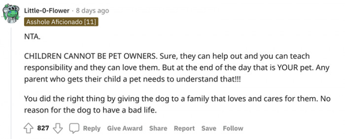 You did the right thing by giving the dog up