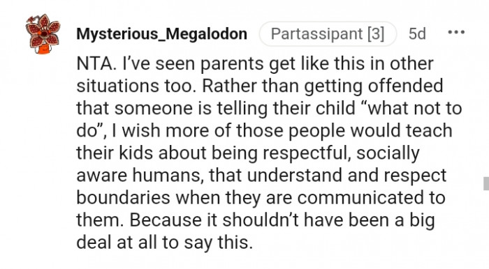 It should not have been a big deal