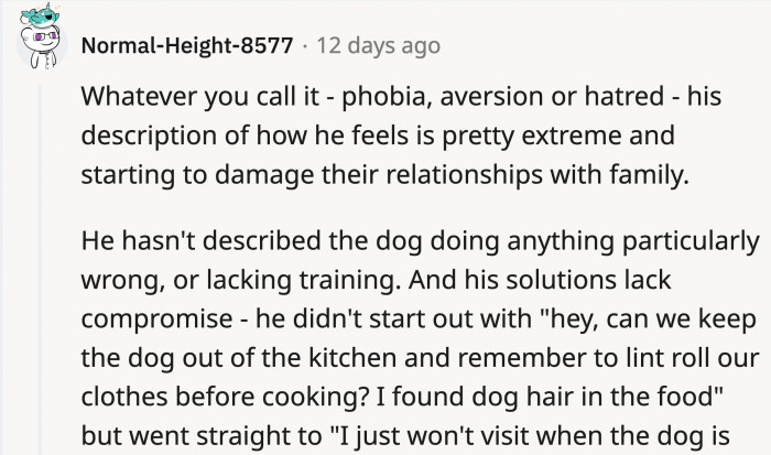 But he still needs to talk about it with them if he has a real...