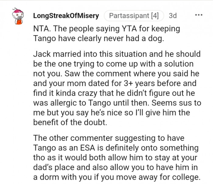 11. Jack should be the one to come up with a solution