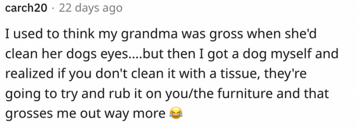 This commenter learned the hard way