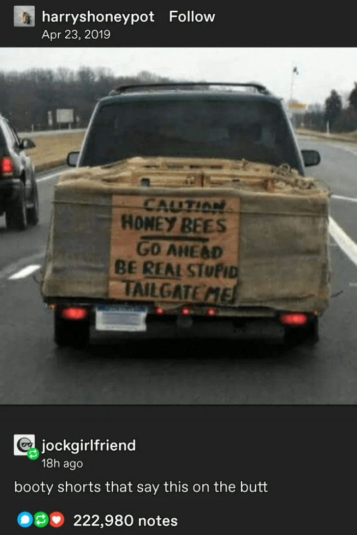 9. Now, imagine if these were on booty shorts.