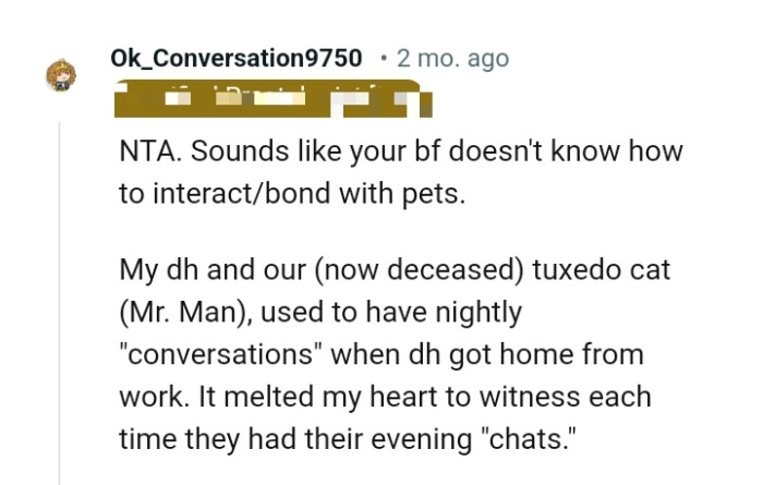 Witnessing Them Having an Evening Chat