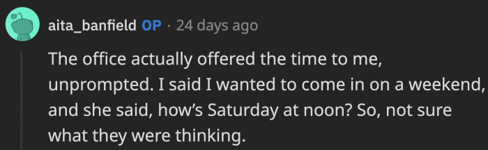 Since they booked it for her, they really should have told her about the waiting time