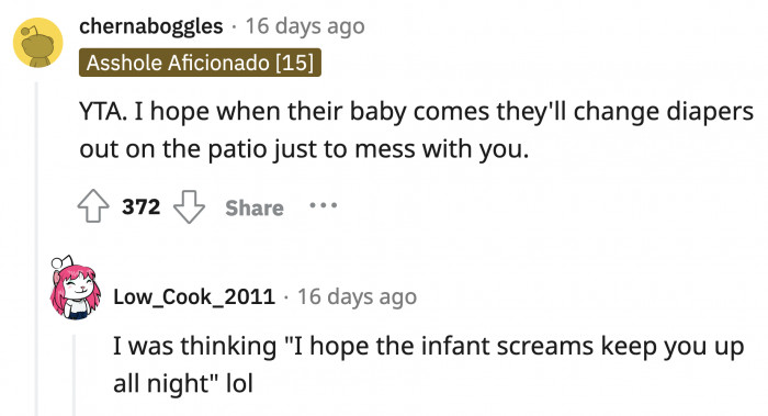 Otherwise, she might be in for a treat once the baby is born