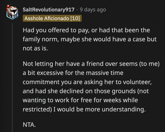 OP did clarify that he was cool with his sister's friend visiting, but he wasn't comfortable with them staying the night, especially since they hadn't met before