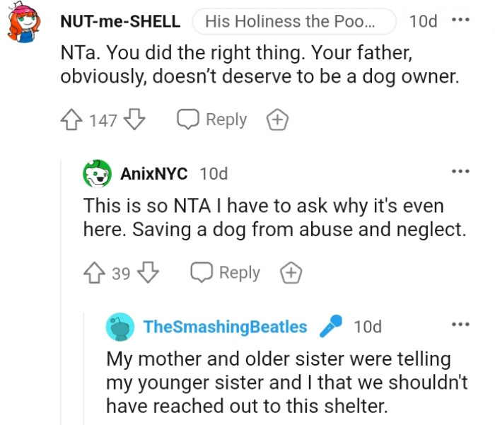 5. You saved a dog from abuse and neglect