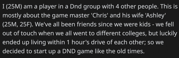 OP and His Childhood Friends Reconnected and Started to Play DND Again