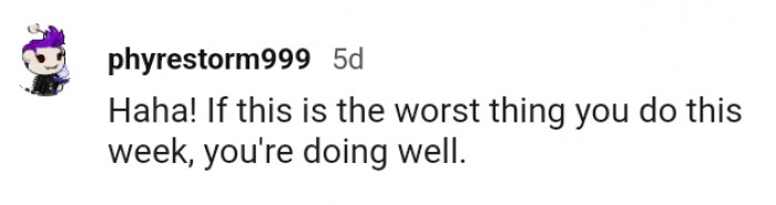 This Redditor says the OP is doing well