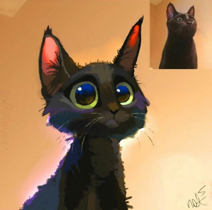 Did you manage to catch my prettier side of the face?