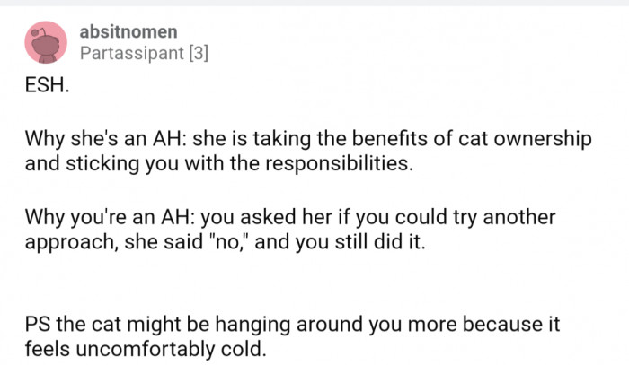 But really, they both kinda sucked in this situation