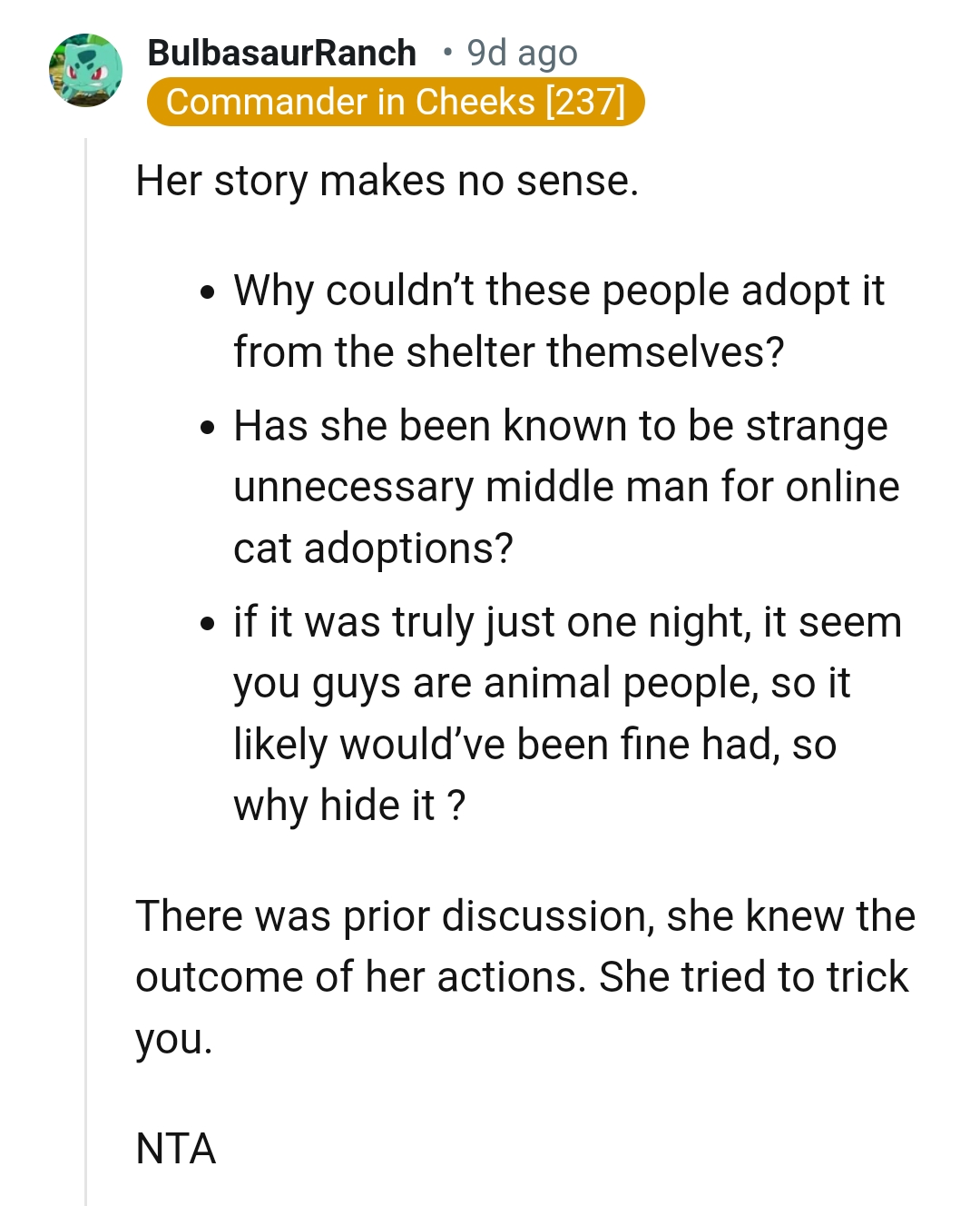 The Reddit post received hundreds of comments, and here are a bunch of them