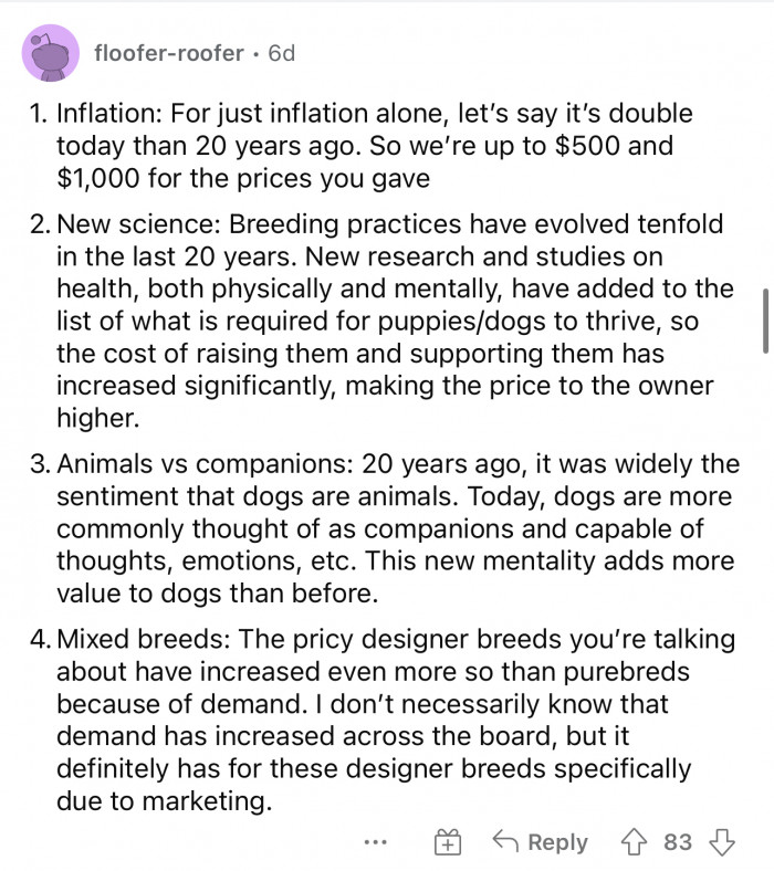 This comment really says it all. This person answered every part of it.