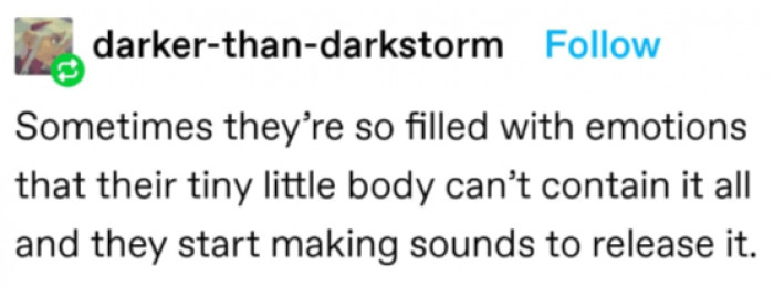 6. This could be it. We also feel that way from time to time...