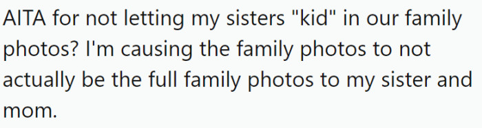 OP has offered the following explanation for why they think they might be the a-hole: