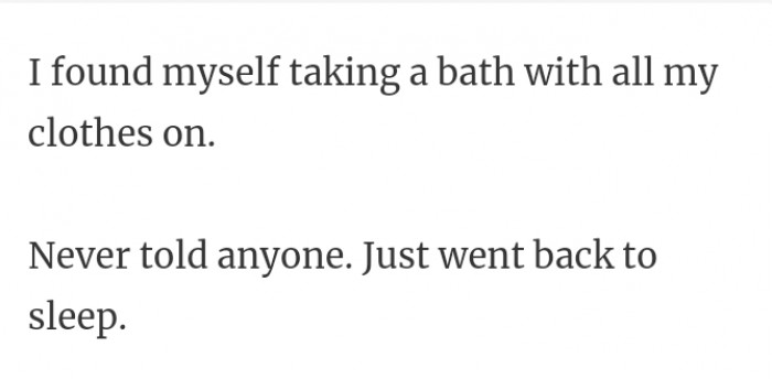 43. Bathing