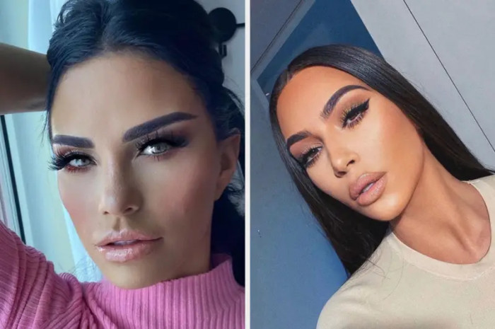 4. Katie Price and Kim Kardashian West