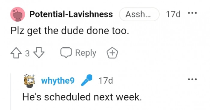 The OP is also getting the dog spayed as well