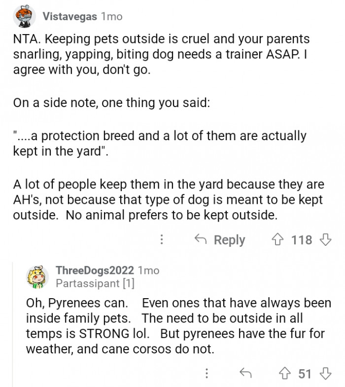 7. No dog should be left outside, knowing the weather can kill them.