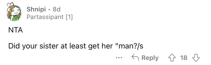 Okay, but did she get her man?