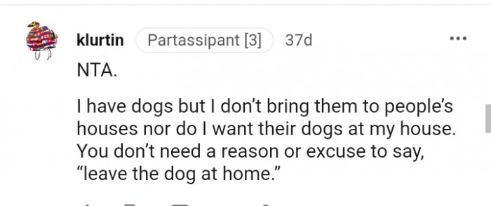 You don't need an excuse or reason