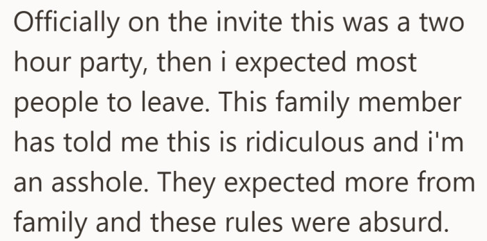 The pushback was immediate, and the word family suddenly carried weight.
