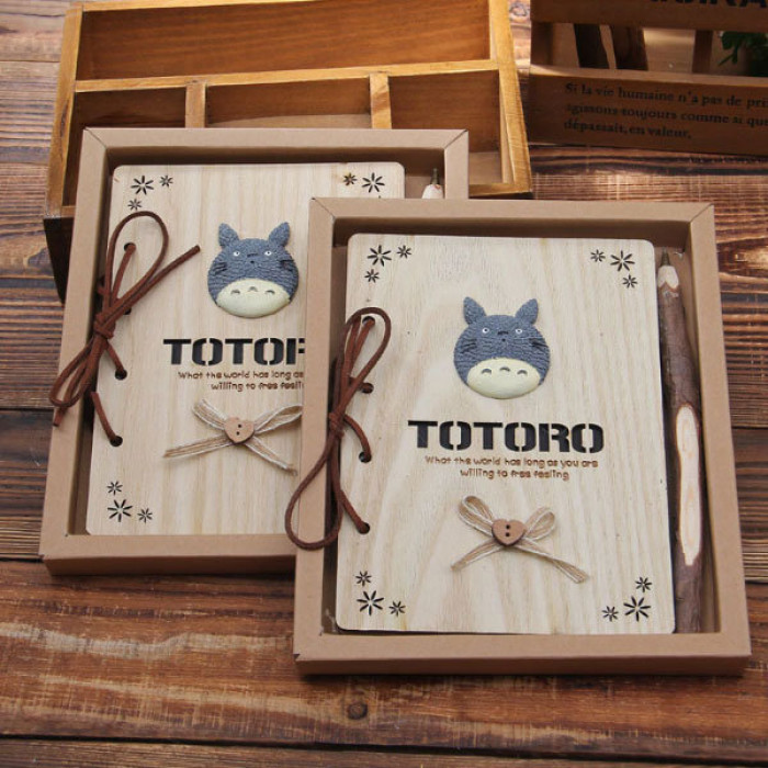 12. It's as if you can feel Totoro whenever you open this notebook