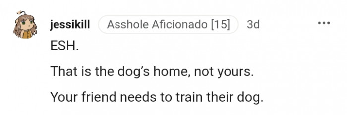 It's the ESH verdict from this Redditor