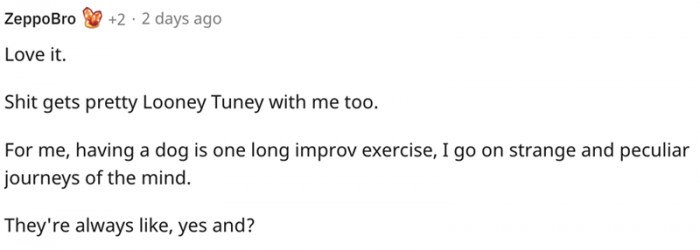 5. What’s more fun than improv?
