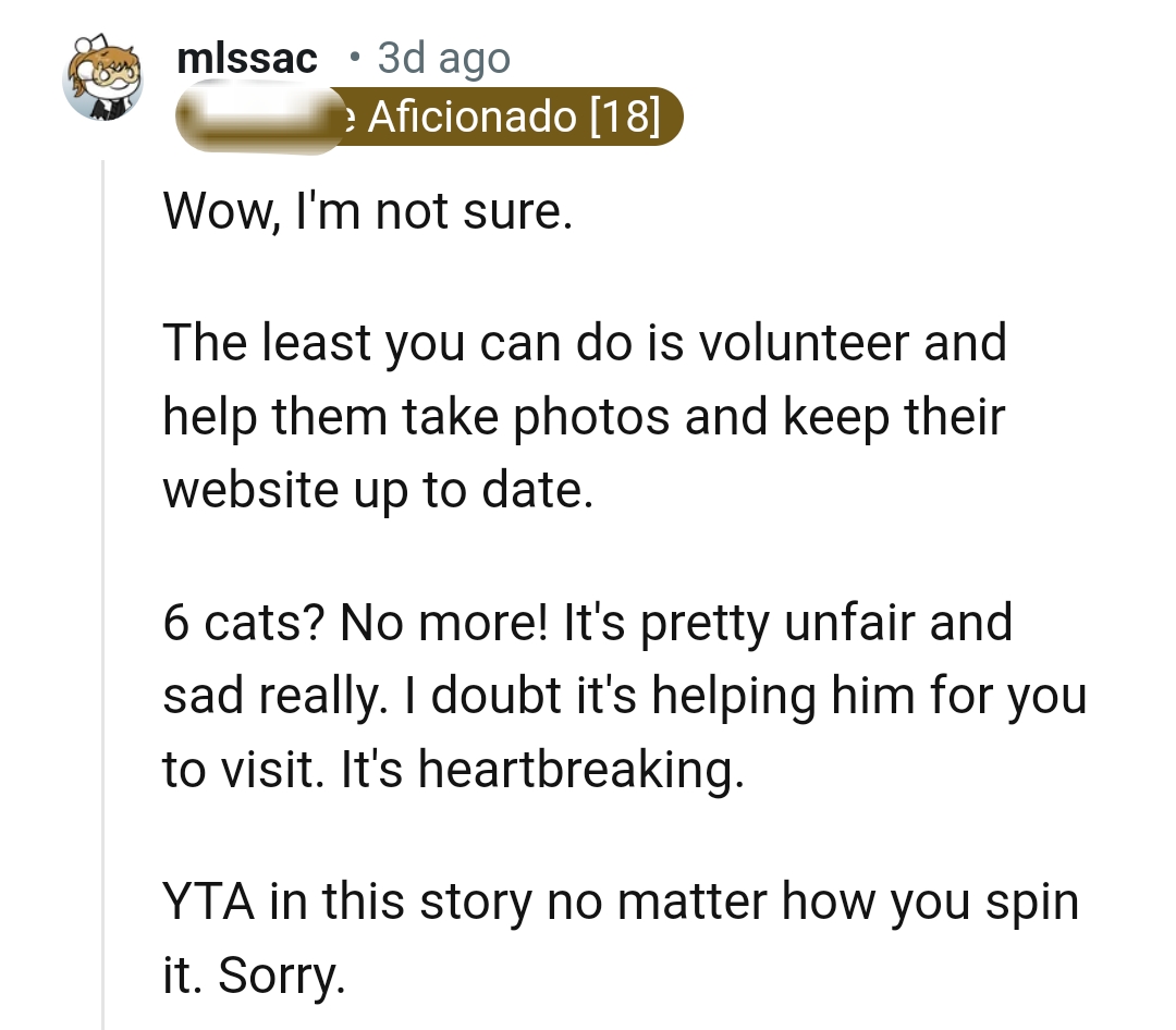 And the comments continue...