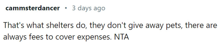 Even shelters charge fees