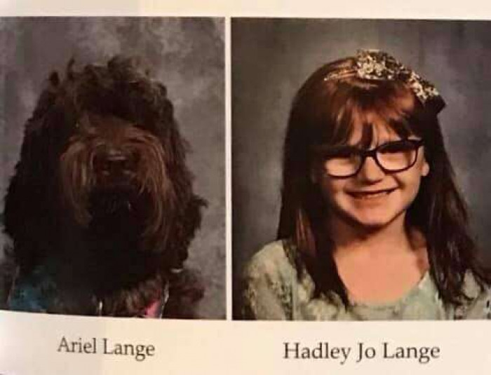 When it came time to put together the yearbook, Ariel was invited to be included