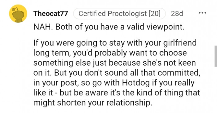 You don't sound all that committed in your post