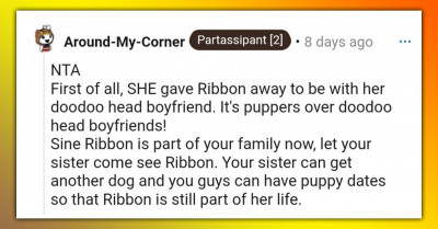 Woman Gives Dog To Her Sister Due To Her Abusive Partner, Now She Wants The Dog Back After 4 Years Of Him Bonding With Her Sister's Family