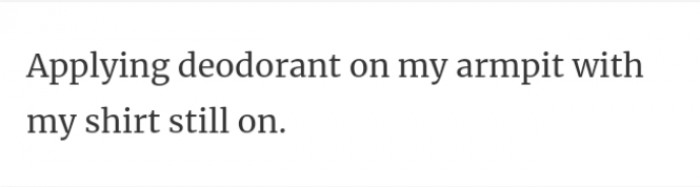 39. Deodorant