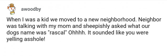 39. Rascal can be synonymous with asshole