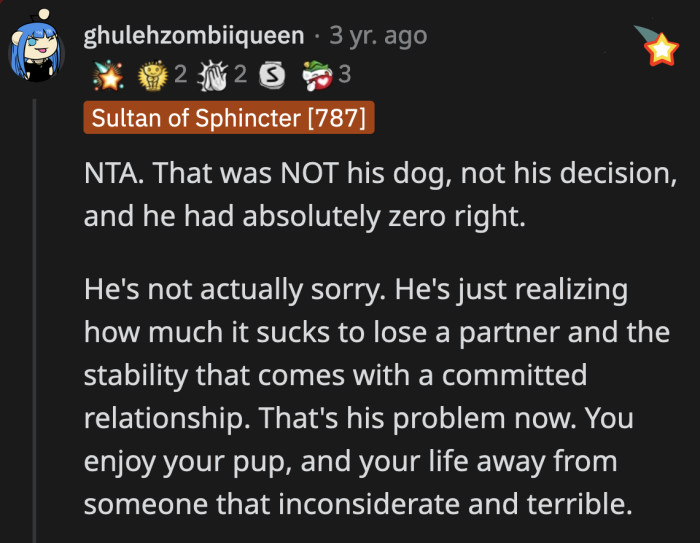 He lied about Leo being outside, too. He deliberately did this with zero remorse.