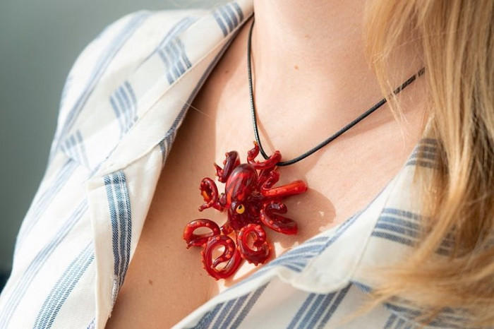 Glass Symphony is a family-owned business that specializes in hand-blown glass sculptures.