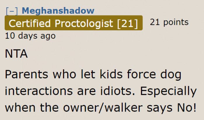 A Redditor Has Strong Opinions Against Parents Letting Their Children Disrespect a Dog's Boundaries.