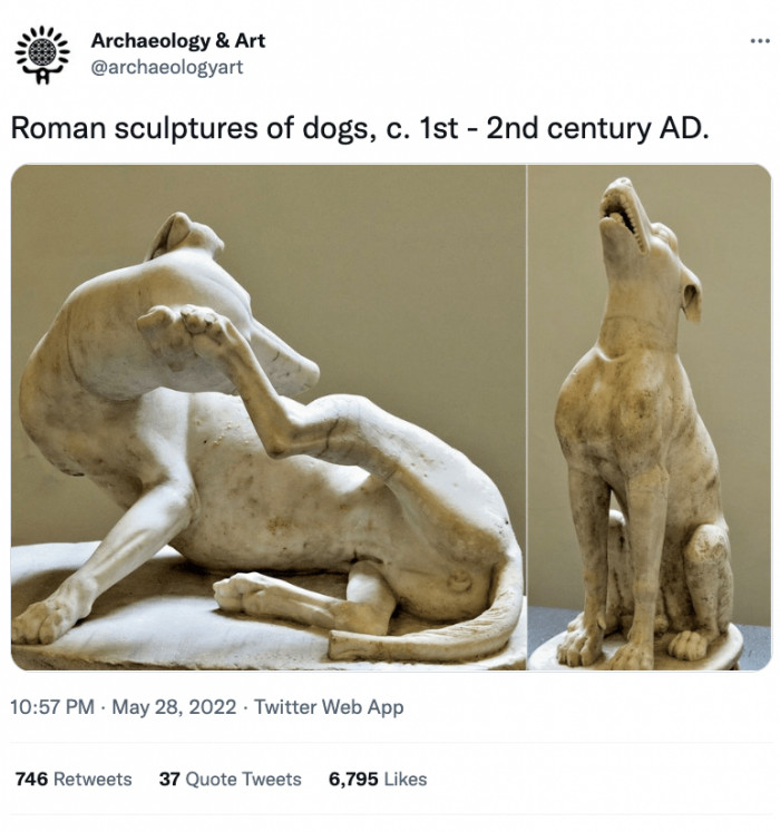 5. Dogs have always been the best. Even the Ancient Romans agree.