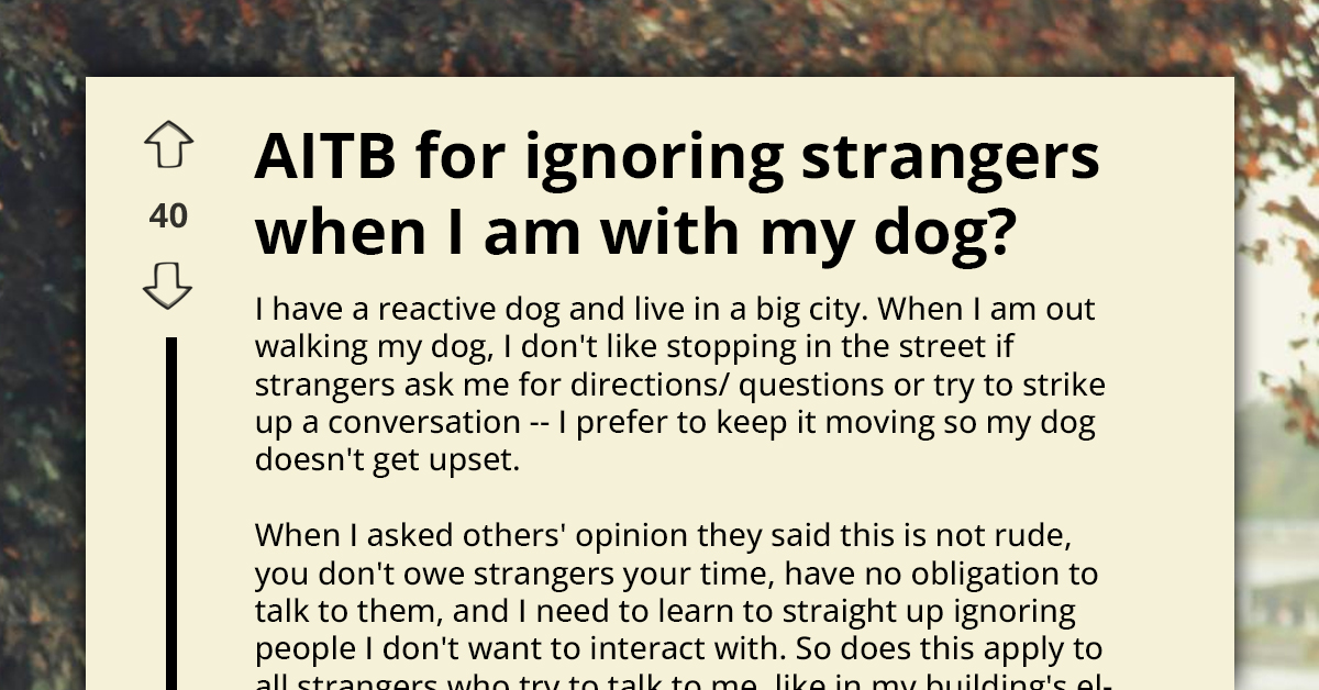 New Yorker Reflects On Whether Prioritizing Your Dog's Comfort Over Social Niceties Is Practical Or Rude