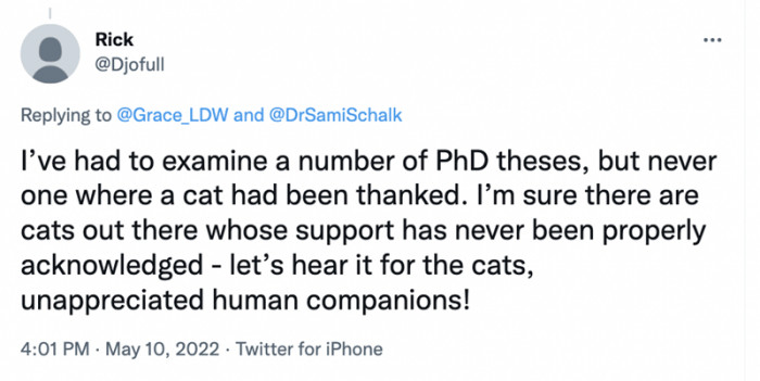 4. Cats deserve all the appreciation too