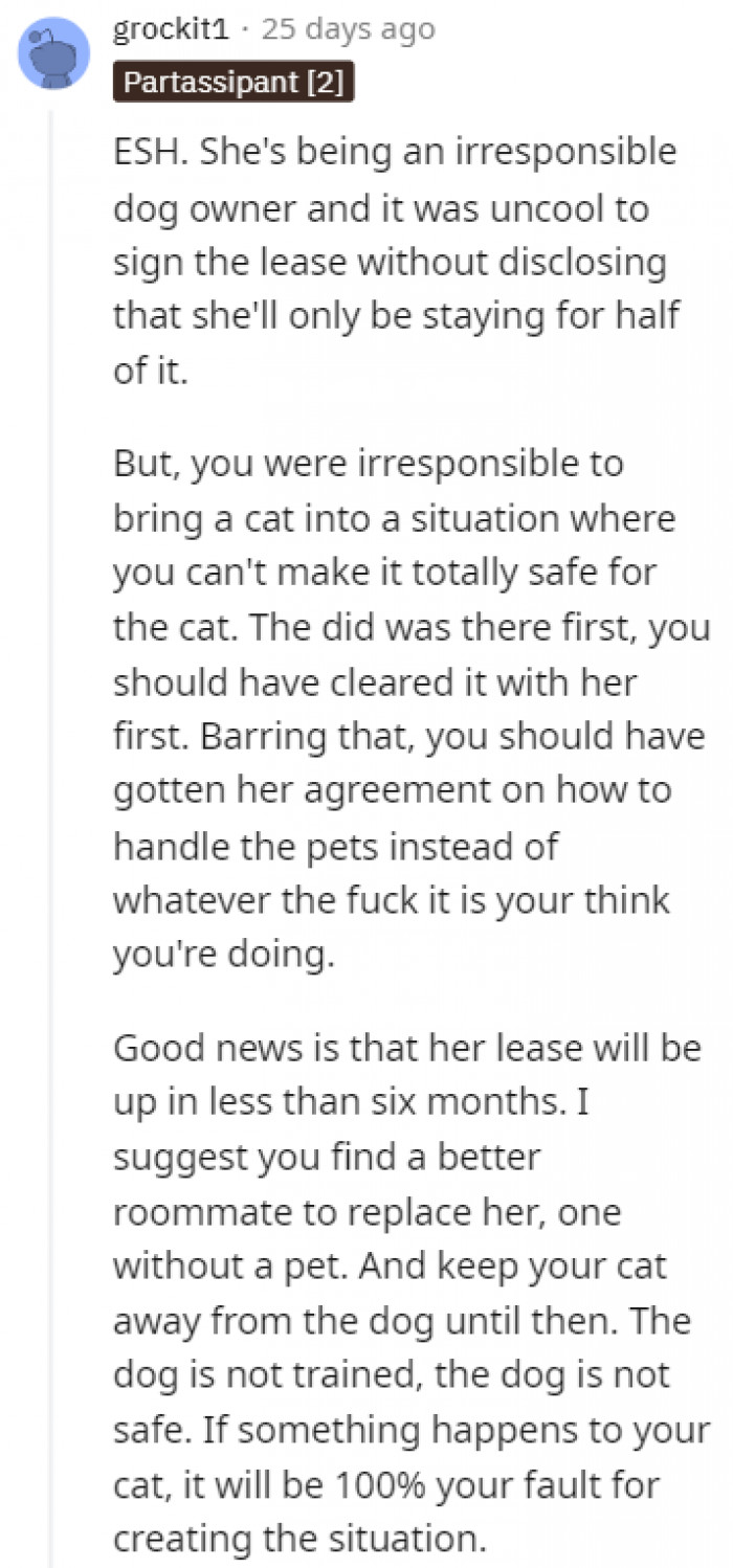 This comment covers pretty much everything