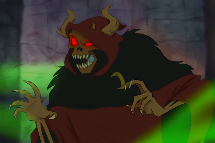 4. The Horned King (The Black Cauldron)