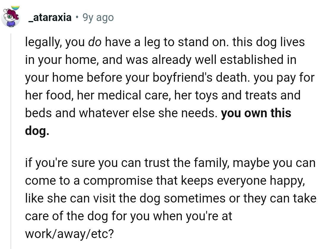 Let's head into the comments section and find out what other Redditors have to say