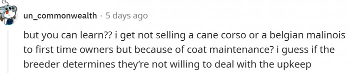 But you can learn these things.