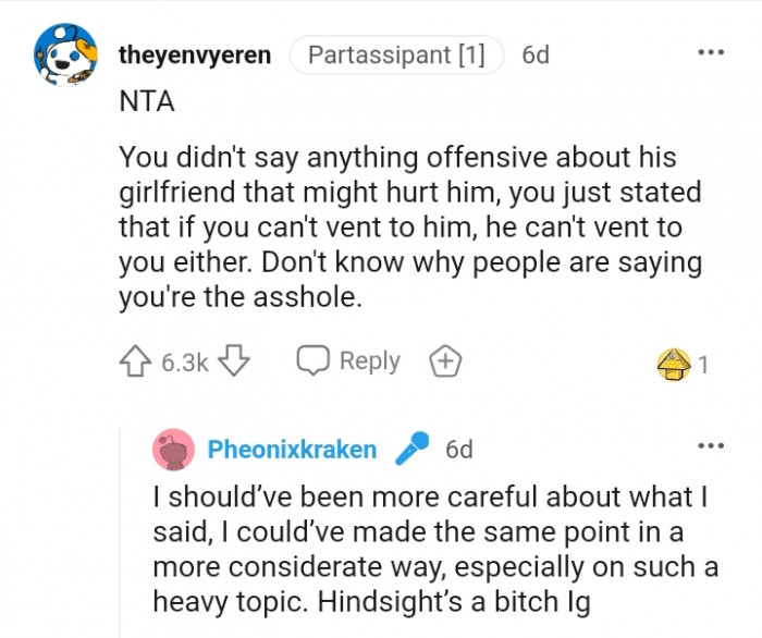 You Did Not Say Anything Offensive