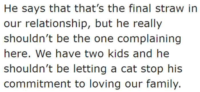 The woman pushed through anyway. Now, her husband is extremely angry.