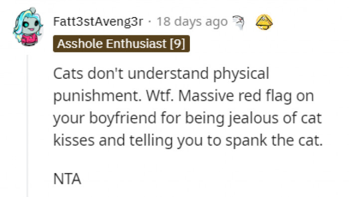 People were shocked by the boyfriend's jealousy.